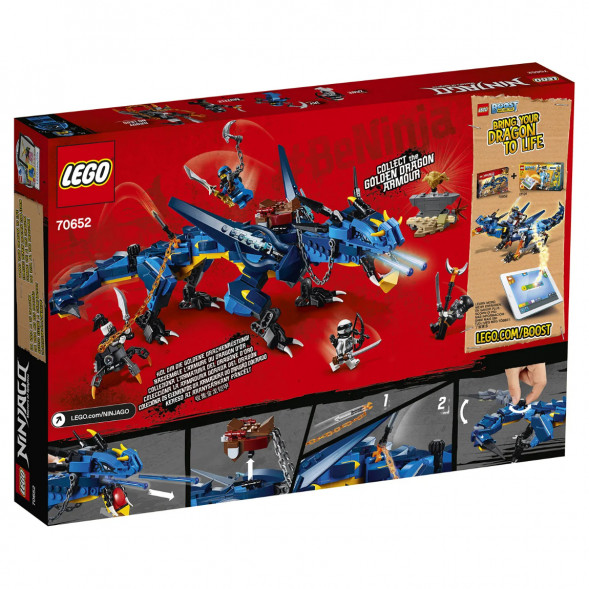 Конструктор LEGO Ninjago 70652 Вестник бури в Великом Новгороде