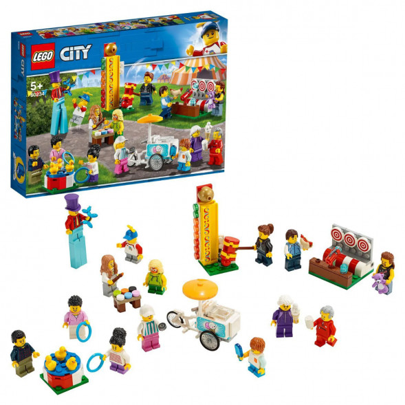 Конструктор LEGO City Town 60234 Комплект минифигурок Весёлая ярмарка в Великом Новгороде