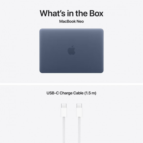 Ноутбук Apple MacBook Neo MHFG4 (A18 Pro 5-Core GPU, 8/512GB), Синий/Indigo в Великом Новгороде