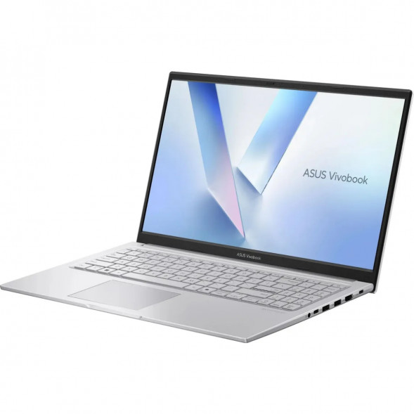 Ноутбук ASUS Vivobook 15 X1504MA-BQ224 (15.6&amp;quot;, IPS, Intel Core 5 320 1.5ГГц, 6 ядер, 8ГБ DDR5, 512ГБ SSD, Intel Graphics, без ОС), серебристый в Великом Новгороде