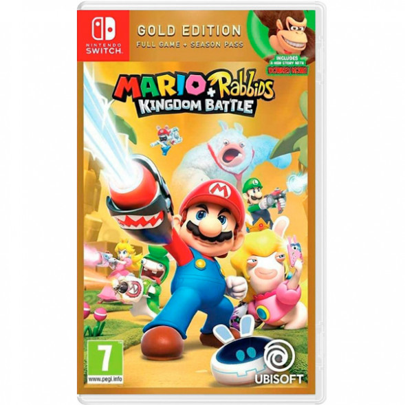 Игра Mario Rabbids: Kingdom Battle. Gold Edition [Nintendo Switch, английская версия] в Великом Новгороде