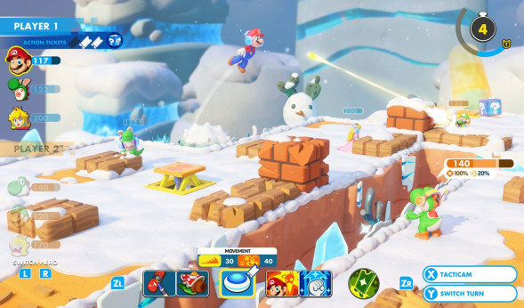 Игра Mario Rabbids: Kingdom Battle. Gold Edition [Nintendo Switch, английская версия] в Великом Новгороде
