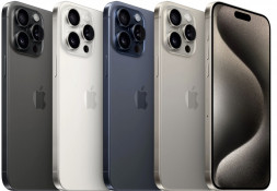 Смартфон Apple iPhone 15 Pro Max 256 ГБ, Dual: nano SIM + eSIM, синий титан