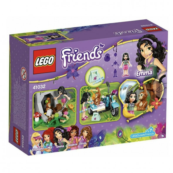 Конструктор LEGO Friends 41032 Джунгли: Мотоцикл скорой помощи в Великом Новгороде