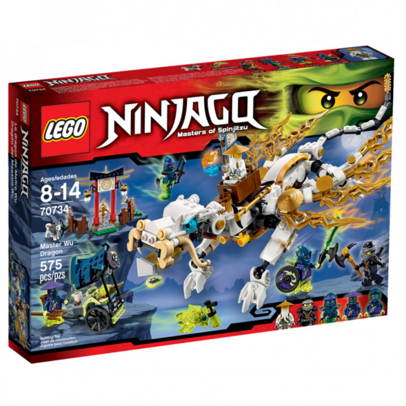 Конструктор LEGO Ninjago 70734 Дракон Сэнсея Ву в Великом Новгороде