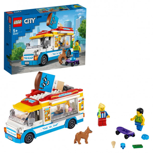 Конструктор LEGO City Great Vehicles 60253 Грузовик мороженщика в Великом Новгороде