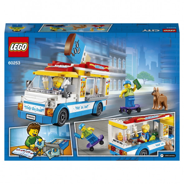 Конструктор LEGO City Great Vehicles 60253 Грузовик мороженщика в Великом Новгороде