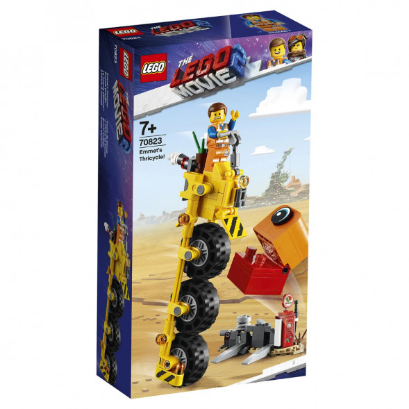 Конструктор LEGO Movie 70823 Трехколёсный велосипед Эммета в Великом Новгороде