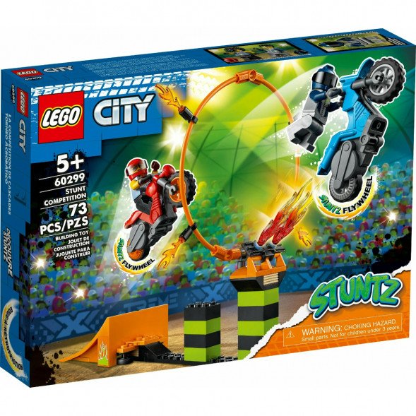 Конструктор LEGO City 60299 Состязание трюков в Великом Новгороде