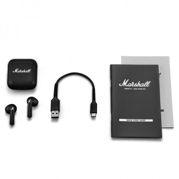 Беспроводные наушники Marshall Minor IV, Black в Великом Новгороде