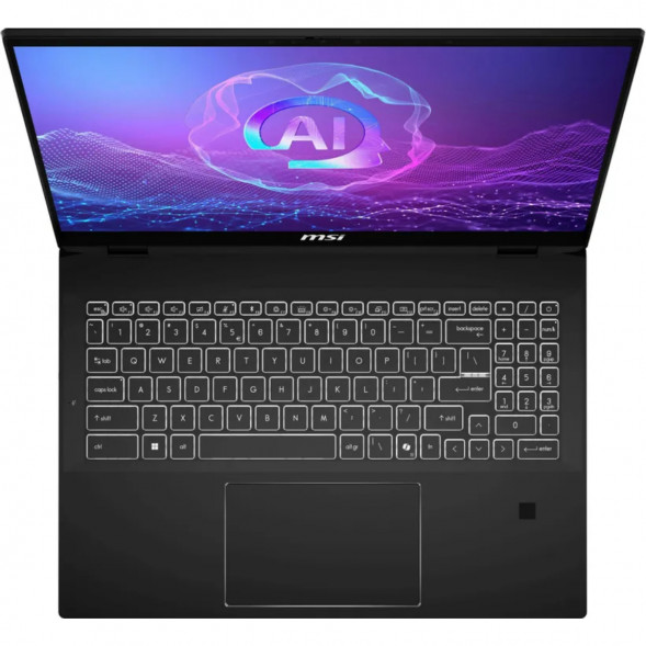 Ноутбук трансформер MSI Summit 16 AI Evo A2HMTG-057RU (16&amp;quot;, IPS, Intel Core Ultra 7 255H 2ГГц, 16 ядер, 16ГБ LPDDR5, 1ТБ SSD, Intel Arc 140T, Windows 11 Home), черный в Великом Новгороде