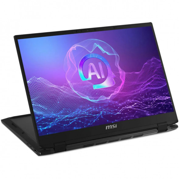 Ноутбук трансформер MSI Summit 16 AI Evo A2HMTG-057RU (16&amp;quot;, IPS, Intel Core Ultra 7 255H 2ГГц, 16 ядер, 16ГБ LPDDR5, 1ТБ SSD, Intel Arc 140T, Windows 11 Home), черный в Великом Новгороде