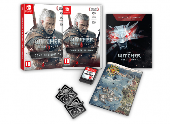 Игра Witcher 3 Wild Hunt Complete Edition (Ведьмак 3: Дикая Охота - Полное Издание) (Русская версия) для Nintendo Switch в Великом Новгороде