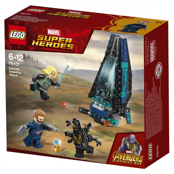 Конструктор LEGO Super Heroes 76101 Атака всадников в Великом Новгороде