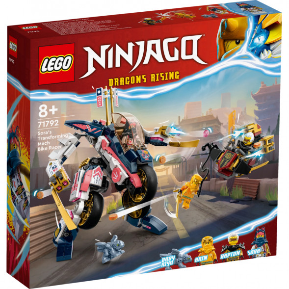 Конструктор LEGO Ninjago 71792 Байк-трансформер Соры в Великом Новгороде