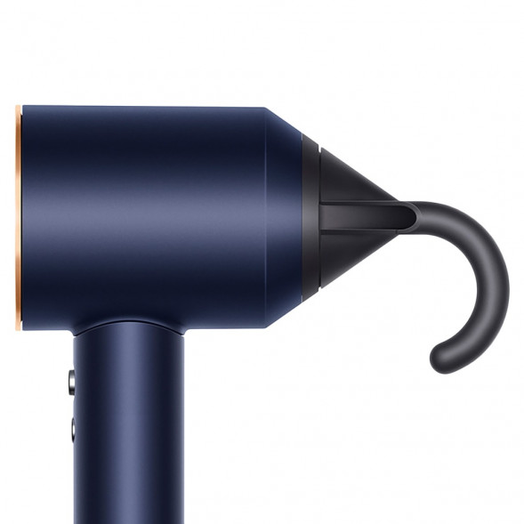 Фен Dyson Supersonic HD07 с набором расчесок, синий/медный в Великом Новгороде