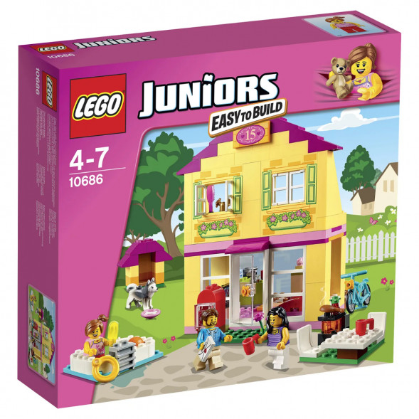 Конструктор LEGO Juniors 10686 Семейный домик в Великом Новгороде