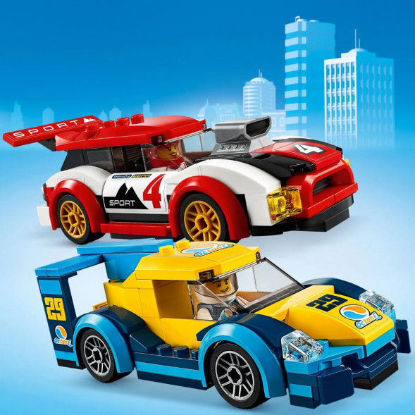Конструктор LEGO City Nitro Wheels 60256 Гоночные автомобили в Великом Новгороде