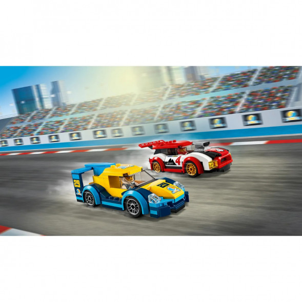 Конструктор LEGO City Nitro Wheels 60256 Гоночные автомобили в Великом Новгороде