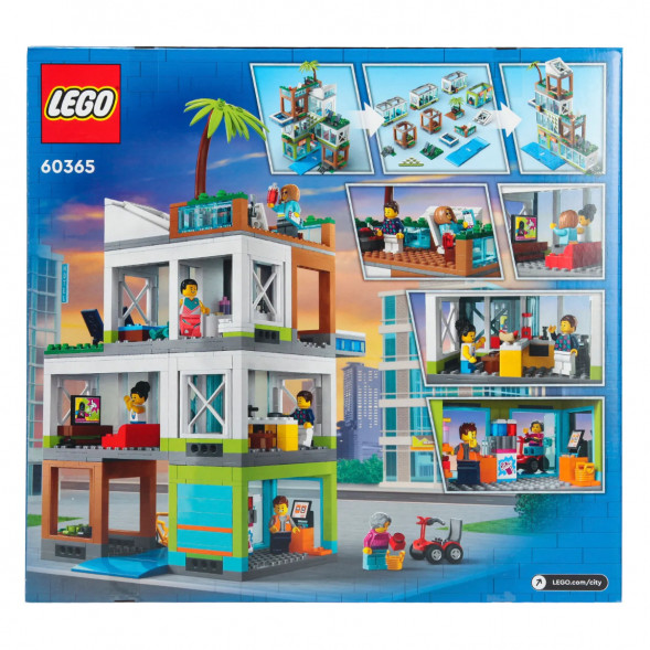 Конструктор LEGO City 60365 Многоквартирный дом в Великом Новгороде