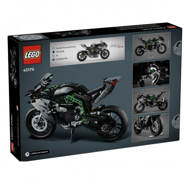 Конструктор LEGO Technic 42170 Мотоцикл Kawasaki Ninja H2R в Великом Новгороде