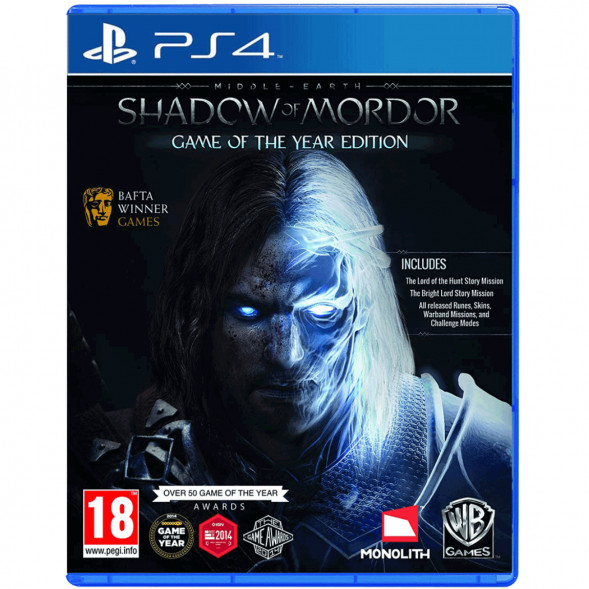Игра Middle Earth: Shadow Of Mordor. Game of the Year Edition [PS4, русские субтитры] в Великом Новгороде