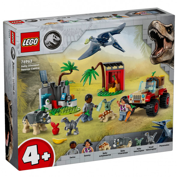 Конструктор LEGO Jurassic World 76963 Центр спасения детенышей динозавров в Великом Новгороде