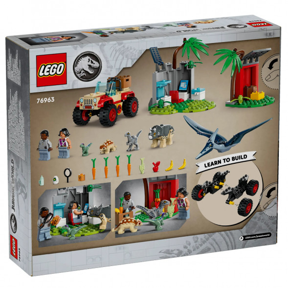 Конструктор LEGO Jurassic World 76963 Центр спасения детенышей динозавров в Великом Новгороде