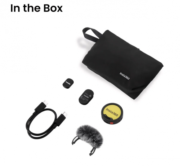 Беспроводной микрофон Insta360 Mic Pro (Transmitter) в Великом Новгороде