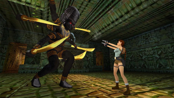 Игра Tomb Raider I-III Remastered [Nintendo Switch, русская версия] в Великом Новгороде