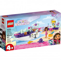 Конструктор LEGO Gabby's Dollhouse 10786 Корабль и спа Габби и МерКэта