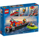 Конструктор LEGO City 60373 &amp;quot;Пожарно-спасательная лодка&amp;quot;, 144 деталей в Великом Новгороде