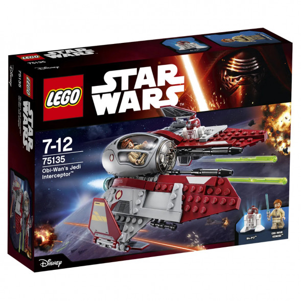 Конструктор LEGO Star Wars 75135 Перехватчик джедаев Оби-Вана Кеноби в Великом Новгороде