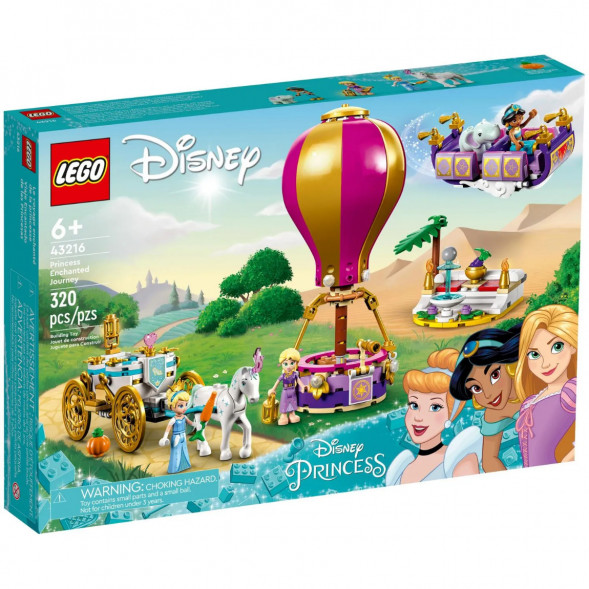 Конструктор LEGO Disney Princess 43216 Волшебное путешествие принцесс в Великом Новгороде