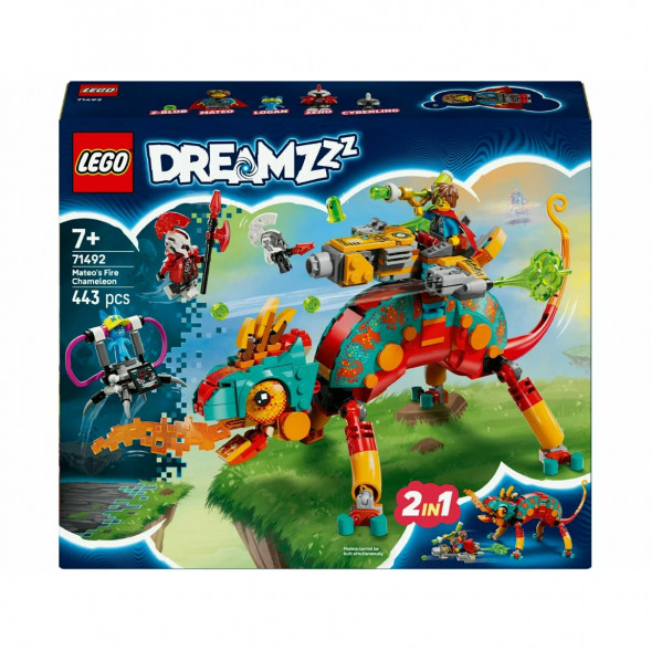 Конструктор LEGO DREAMZzz 71492 Огненный хамелеон Матео в Великом Новгороде