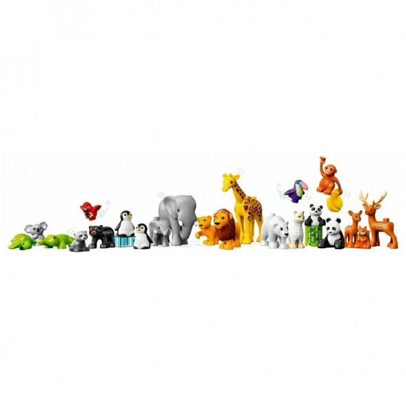 Конструктор LEGO DUPLO 10975 Дикие животные мира в Великом Новгороде