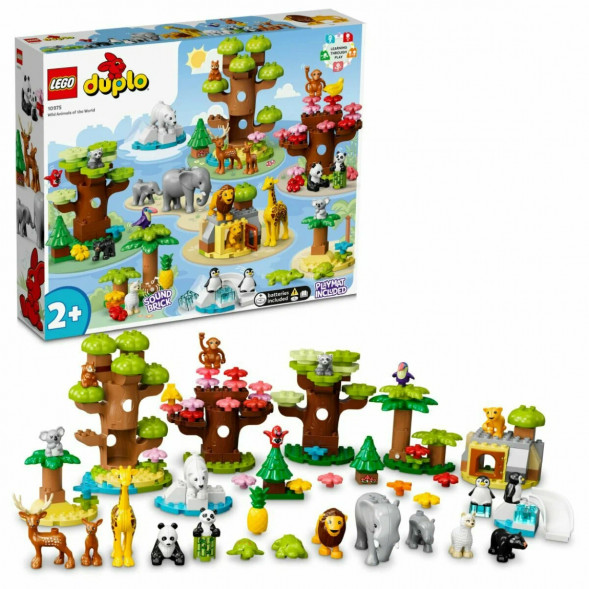 Конструктор LEGO DUPLO 10975 Дикие животные мира в Великом Новгороде