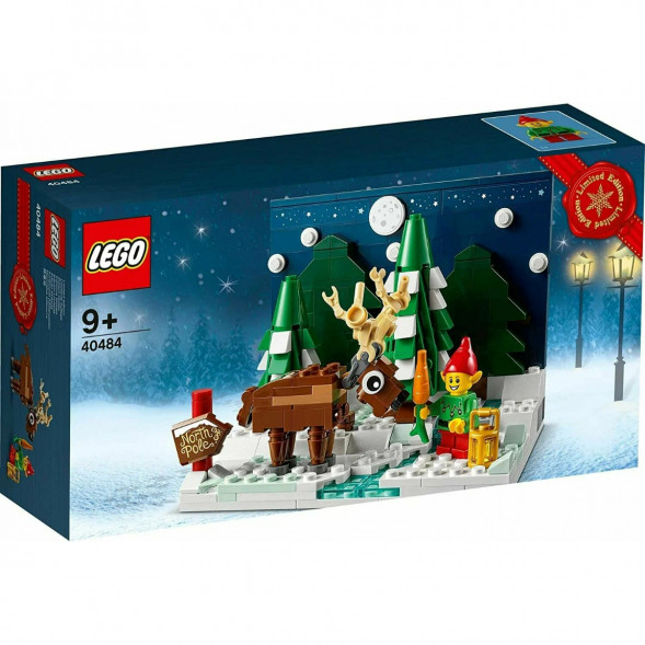 Конструктор LEGO 40484 Перед домом Деда Мороза в Великом Новгороде