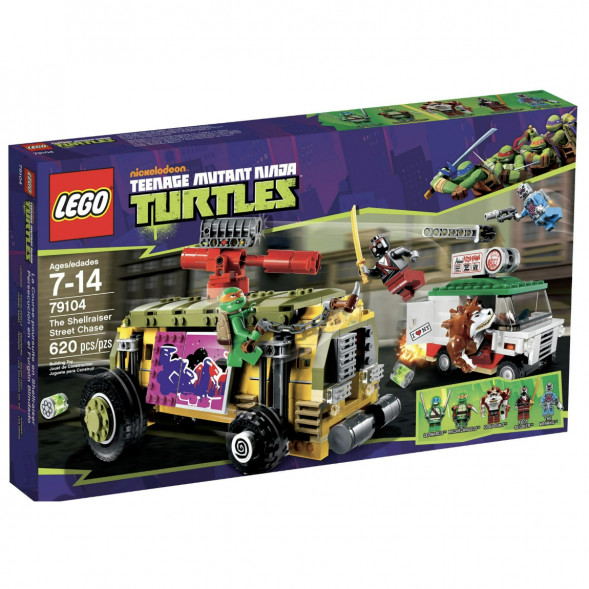 Конструктор Lego 79104 Teenage Mutant Ninja Turtles Погоня на панцирном танке в Великом Новгороде