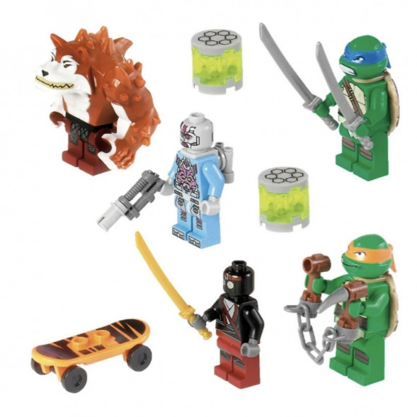 Конструктор Lego 79104 Teenage Mutant Ninja Turtles Погоня на панцирном танке в Великом Новгороде