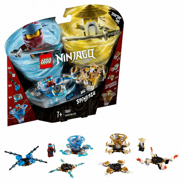 Конструктор LEGO Ninjago 70663 Ния и Ву: мастера Кружитцу в Великом Новгороде