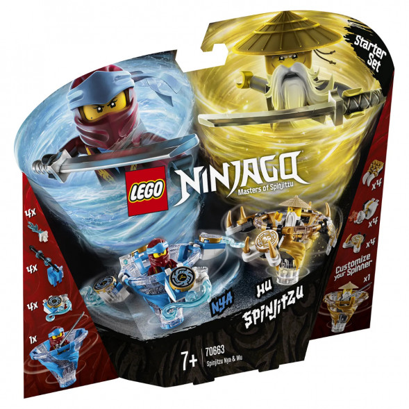 Конструктор LEGO Ninjago 70663 Ния и Ву: мастера Кружитцу в Великом Новгороде