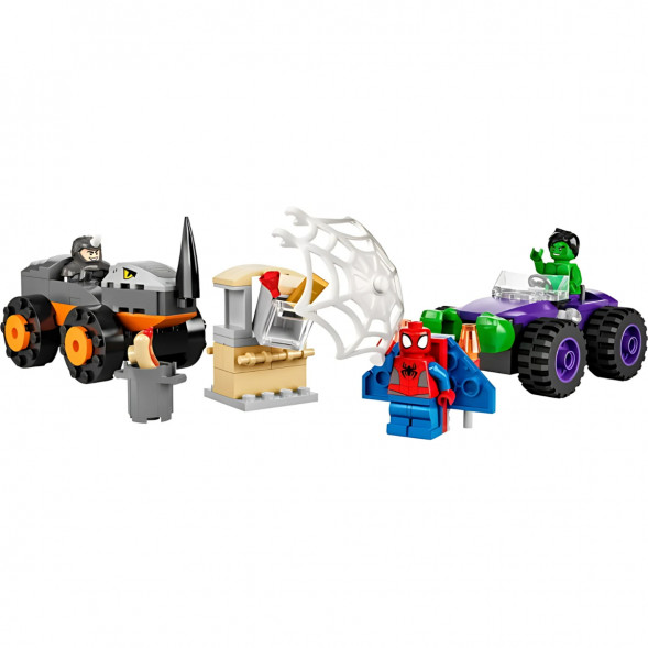 Конструктор LEGO Super Heroes 10782 Схватка Халка и Носорога на грузовиках в Великом Новгороде