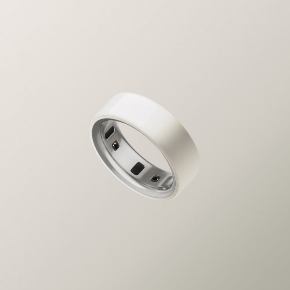 Умное кольцо Oura Ring 4 Ceramic (размер 11), Облако/Cloud в Великом Новгороде