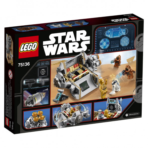 Конструктор LEGO Star Wars 75136 Спасательная капсула дроидов в Великом Новгороде