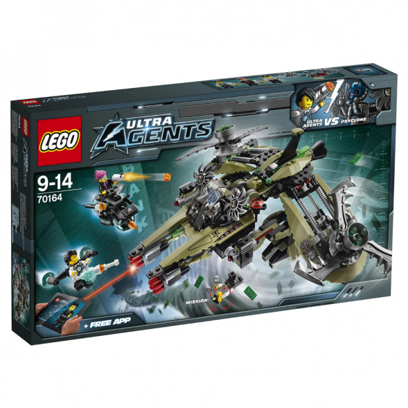 Конструктор LEGO Ultra Agents 70164 Штормовое нападение Сайклона в Великом Новгороде