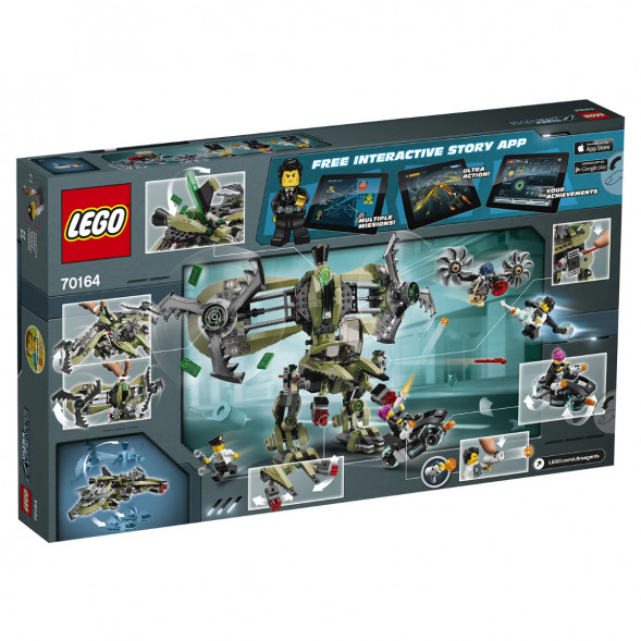 Конструктор LEGO Ultra Agents 70164 Штормовое нападение Сайклона в Великом Новгороде